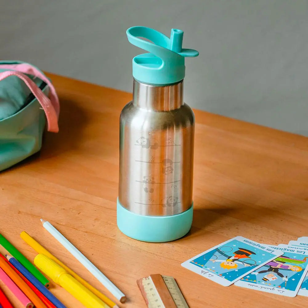 Gourde en inox Isotherme Funky Gaspajoe 350ml - Pandas 