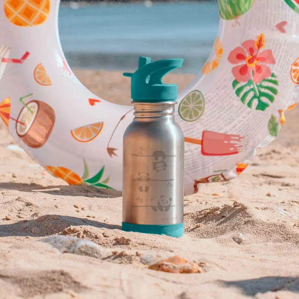 Gourde en inox Loopy Gaspajoe 400ml - Pandas