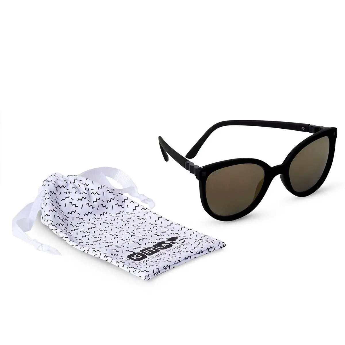 Lunettes de soleil enfants Buzz Ki ET La - Noir - Lilinappy