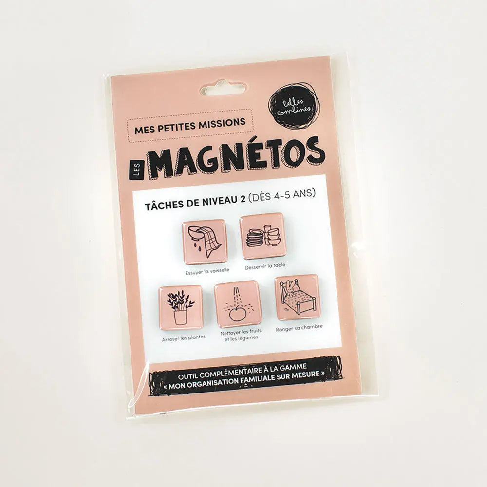 Magnétos Petites missions dès 4-5 ans Les Belles Combines - Lilinappy