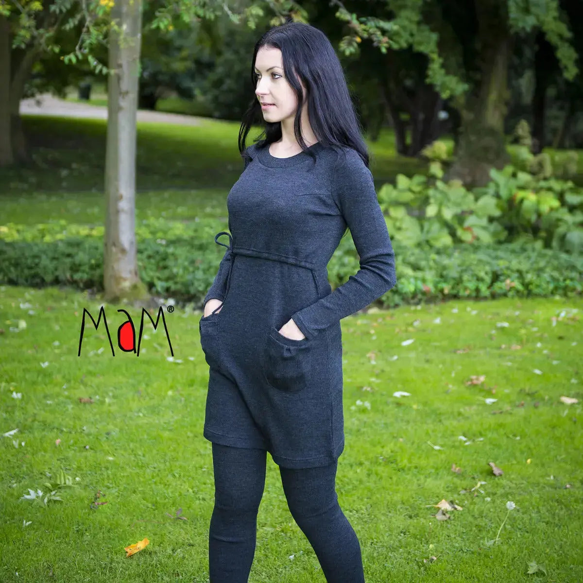 Robe tunique MotherHood en laine mérinos MaM 