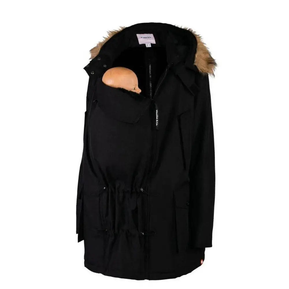 Manteau de portage Bandicoot Wombat et Co - Noir S - Lilinappy