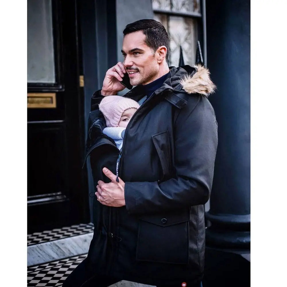 Manteau de portage Bandicoot Wombat et Co - Noir S - Lilinappy