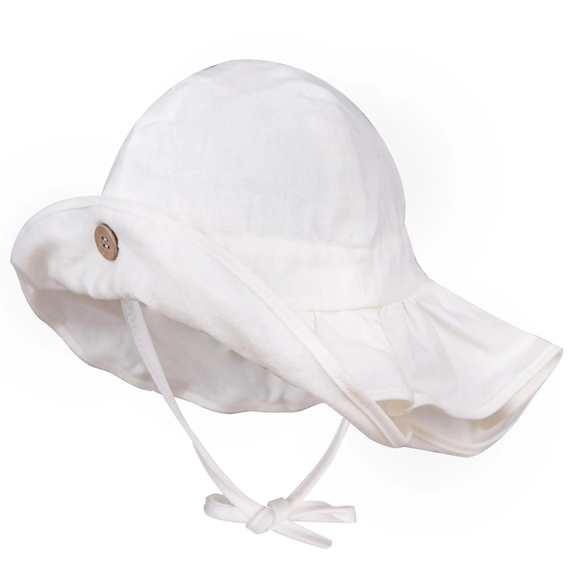 Chapeau de soleil évolutif en chanvre & coton bio Manymonths - Naturel