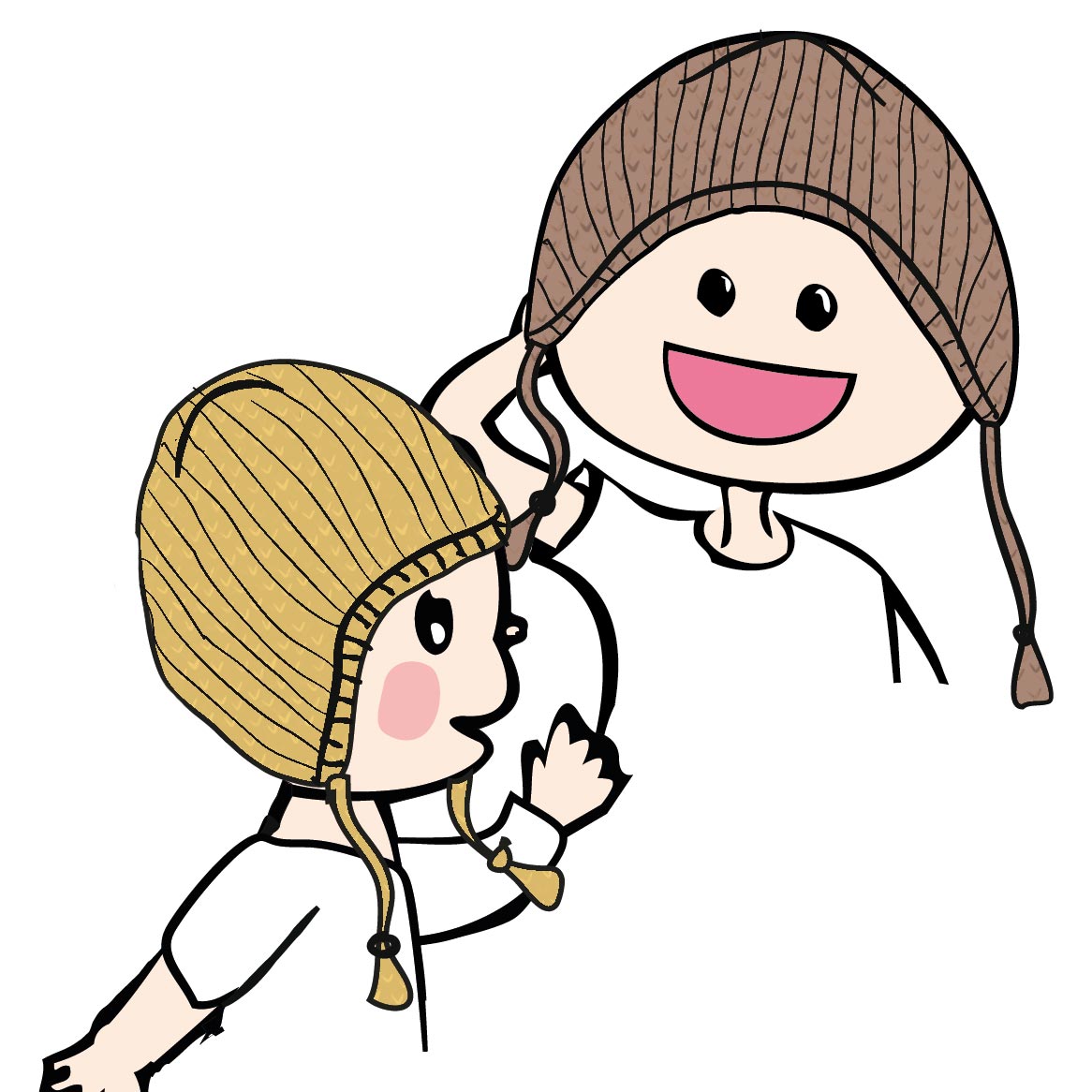 Bonnet évolutif Beanie en laine mérinos Manymonths 