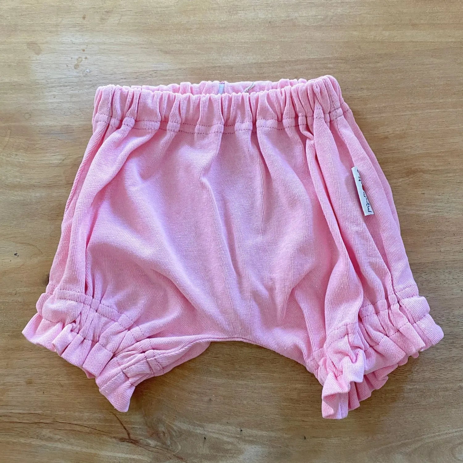 Bloomer bébé chanvre coton bio ManyMonths - Strawberry Milk 