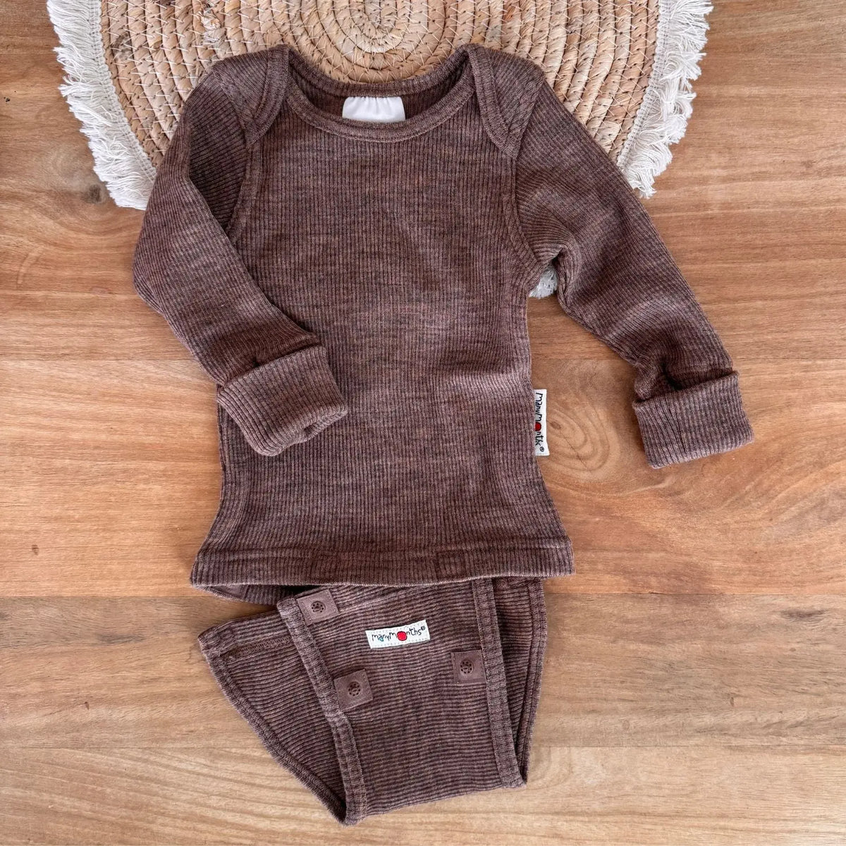 Body/Shirt évolutif ML en laine Manymonths