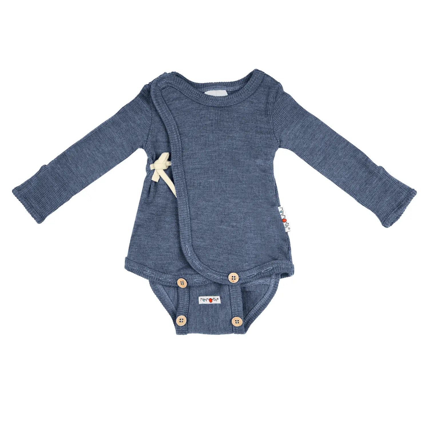 Body Kimono en laine mérinos Manymonths