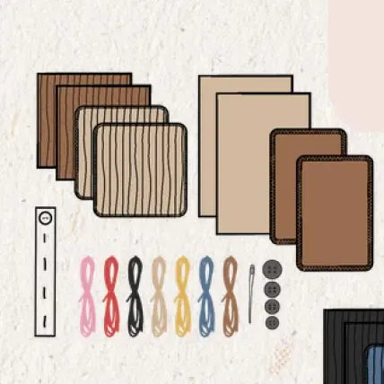 Kit de réparation pour vêtements en laine mérinos Manymonths 