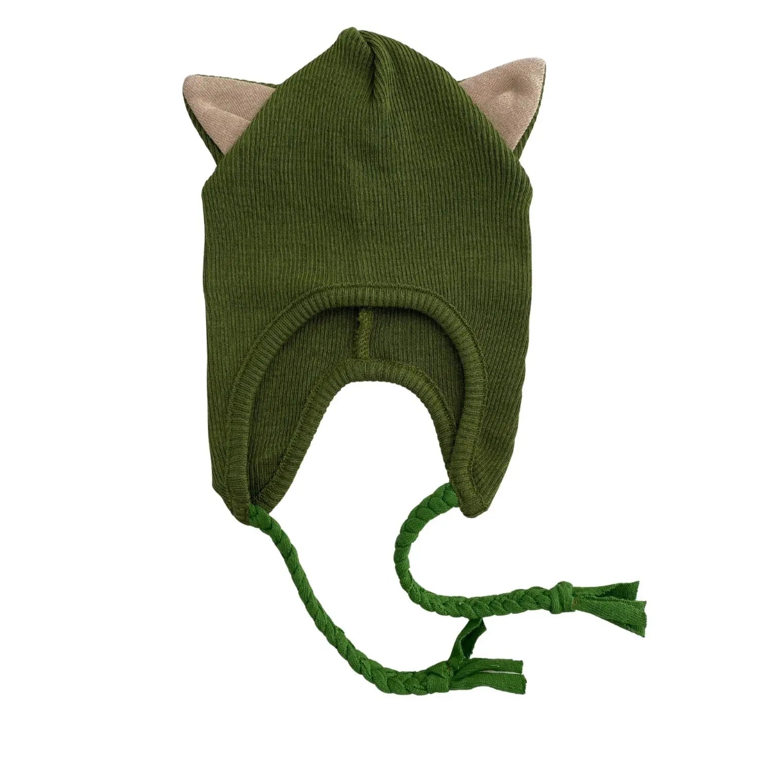 Bonnet évolutif Beanie Kitty en laine mérinos Manymonths - Lilinappy