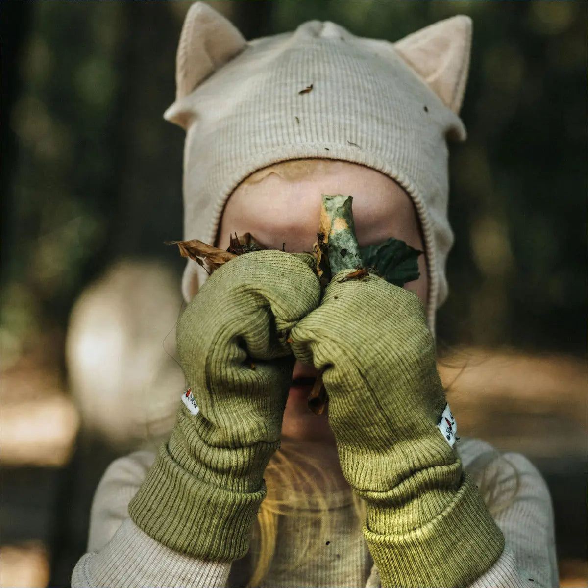 Moufles en laine mérinos Manymonths - Lilinappy