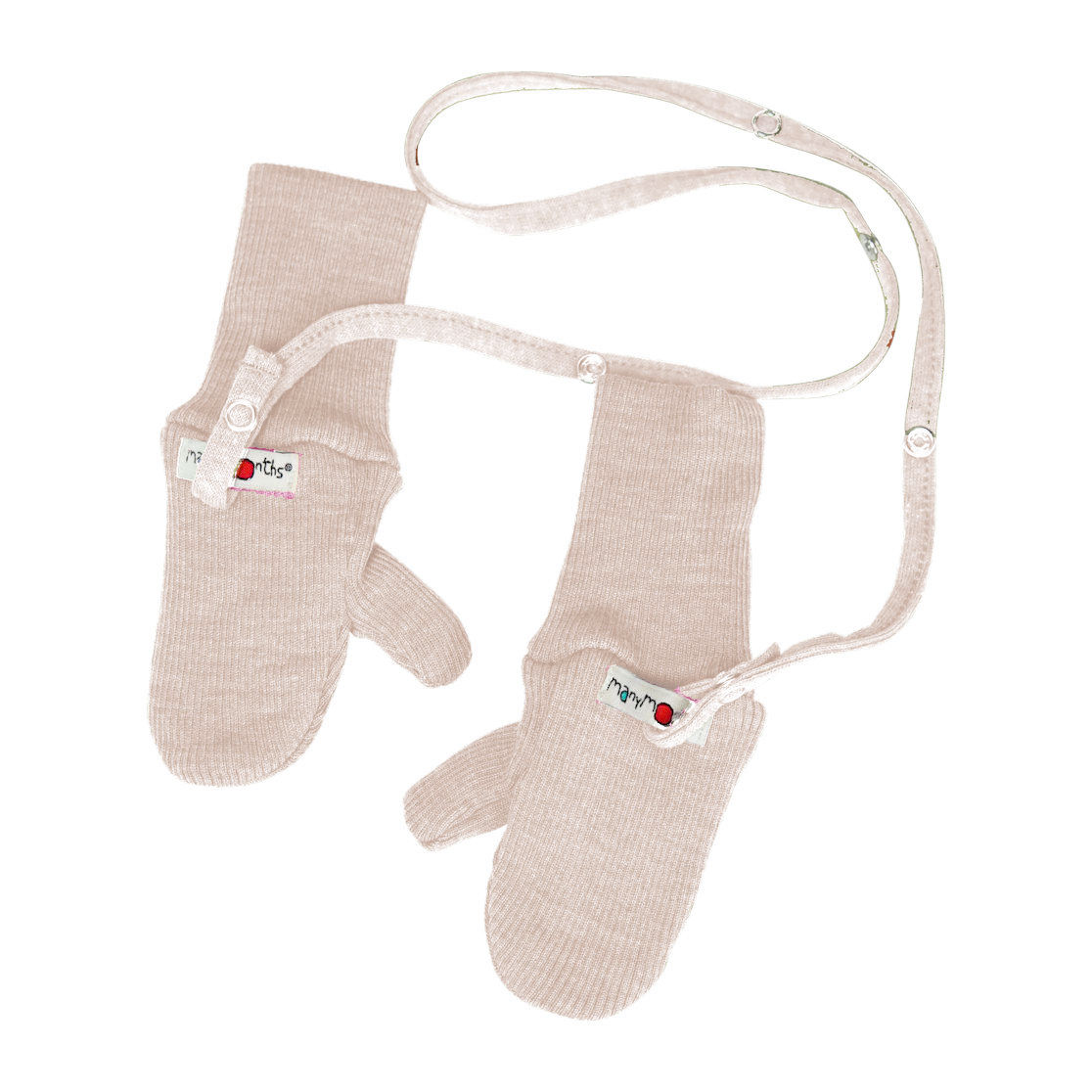 Moufles en laine mérinos Manymonths 