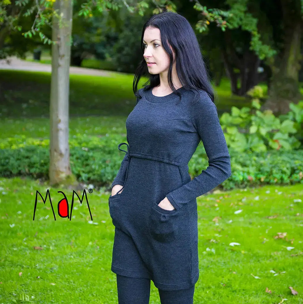 Robe tunique MotherHood en laine mérinos MaM - Lilinappy