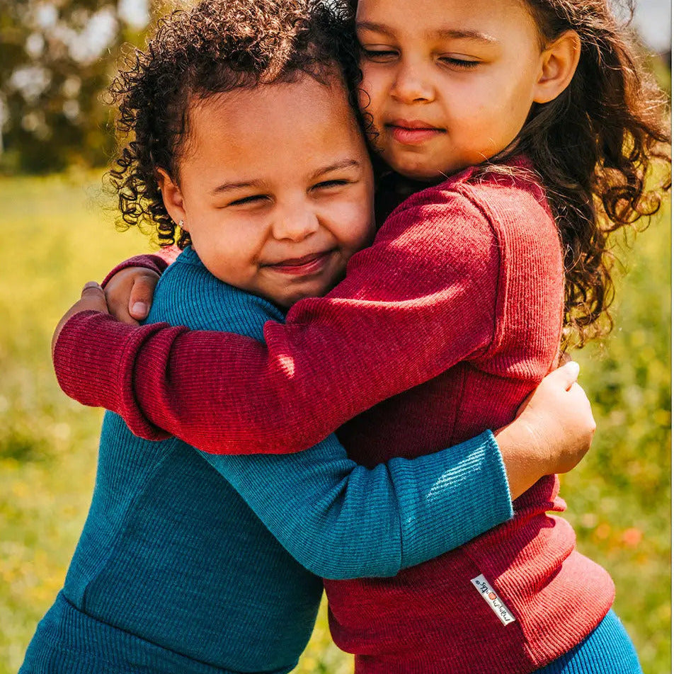 T-Shirt évolutif à ML en laine mérinos Manymonths 