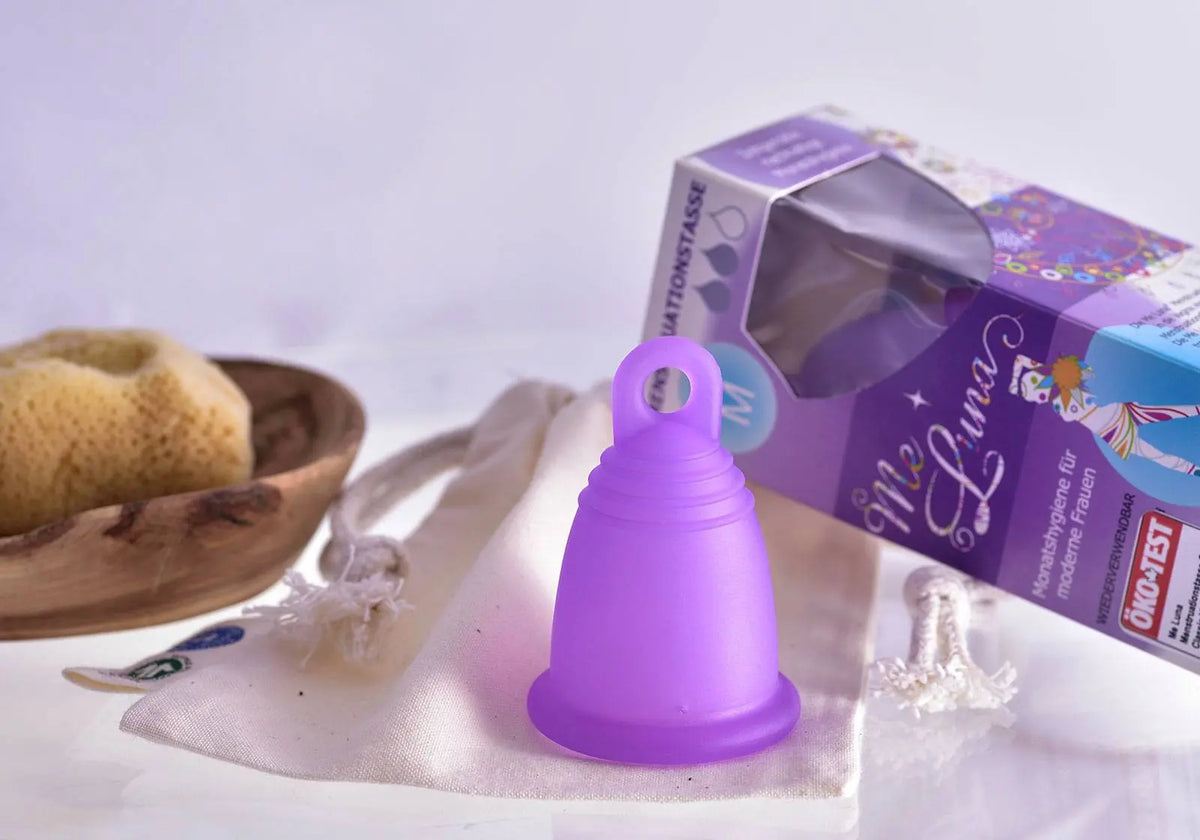 Coupe menstruelle Meluna anneau - violet