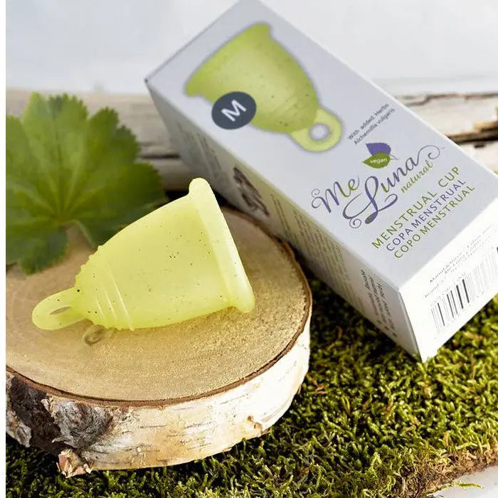 Coupe menstruelle Me Luna Natural - Lime - Lilinappy