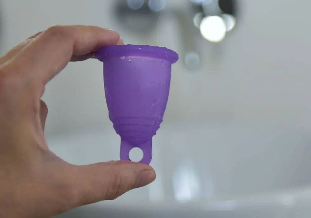 Coupe menstruelle Meluna anneau - violet