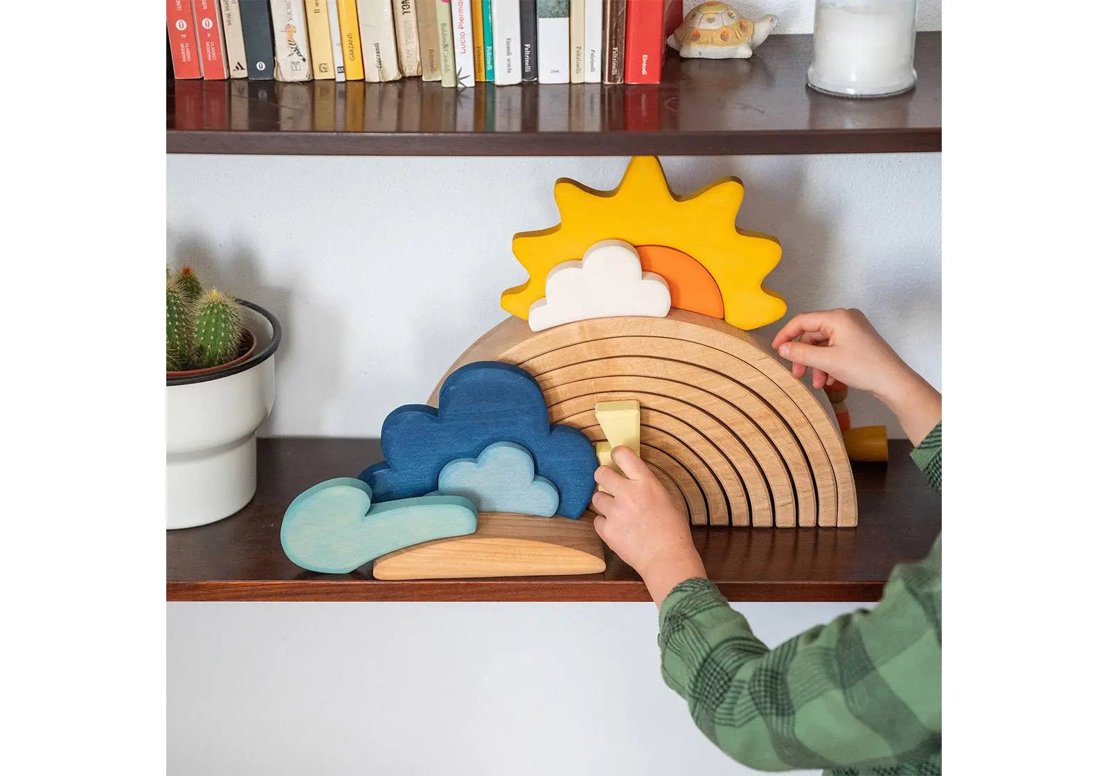 Kit de construction météo en bois Grimm's Grimms