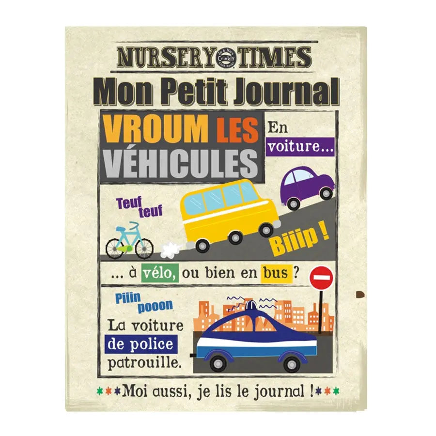 Mon premier jour en tissu - Les véhicules