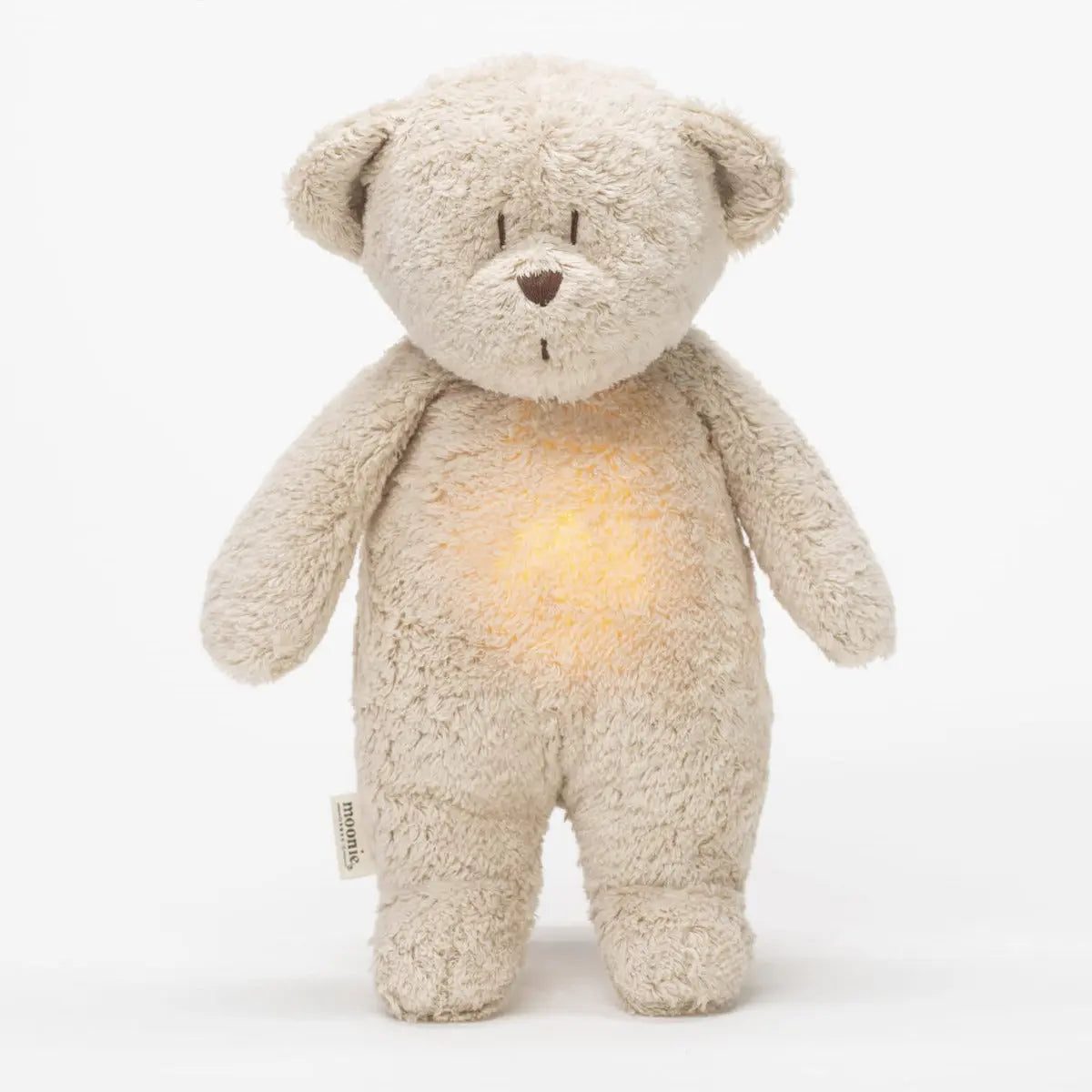 Peluche veilleuse musicale Moonie Nature bio sable