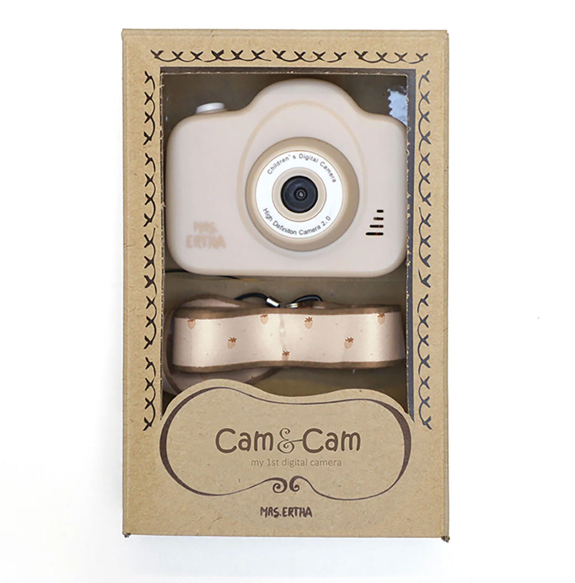 Mon premier appareil photo Mrs ertha - Ivory Strawberries