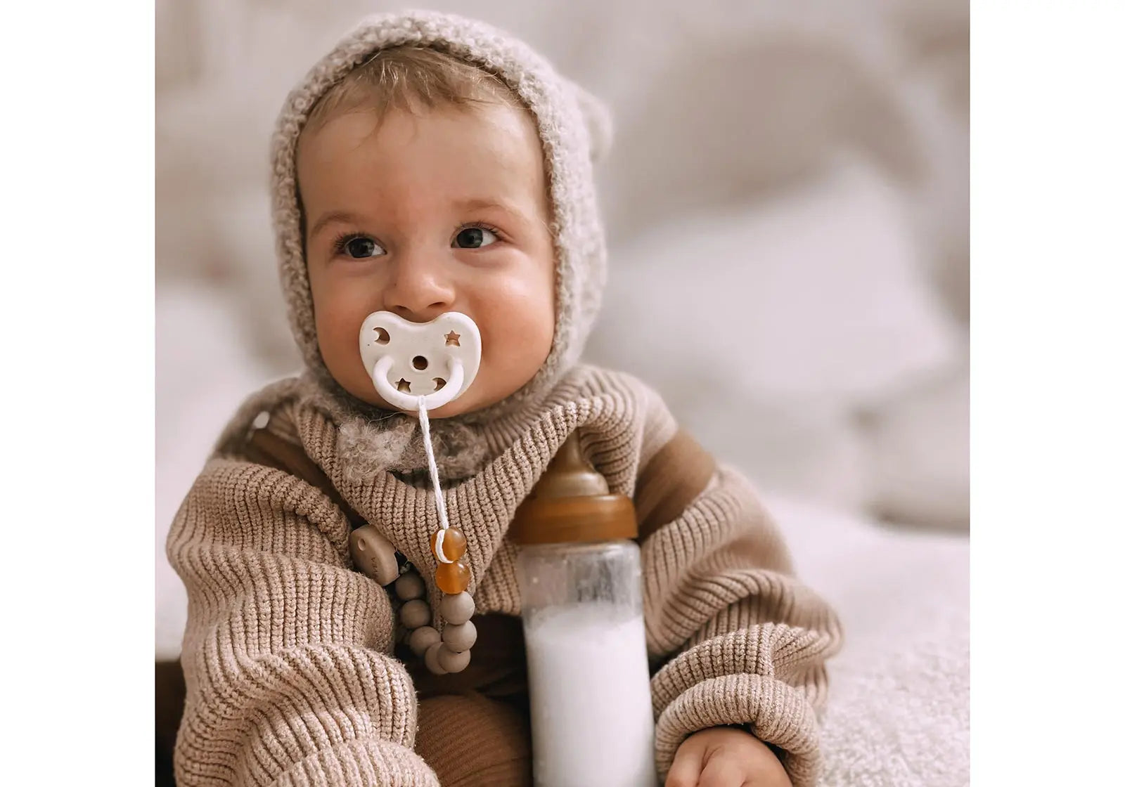 2 tétines en caoutchouc naturel Hévéa - Symétrique - Lilinappy