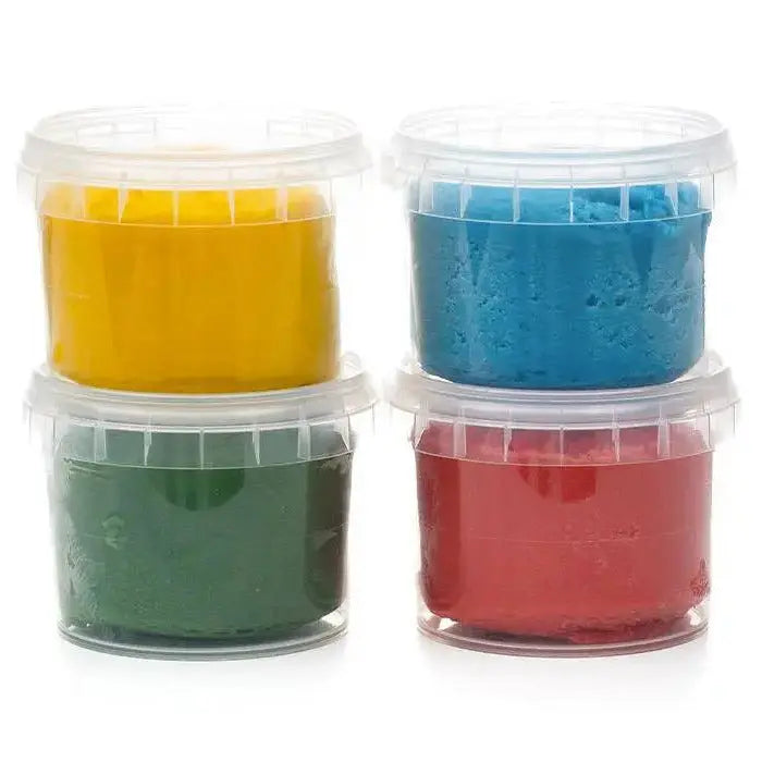 Coffret de 4 Pots de Pâte à Modeler Naturelle Neogrün - Yuki - Lilinappy
