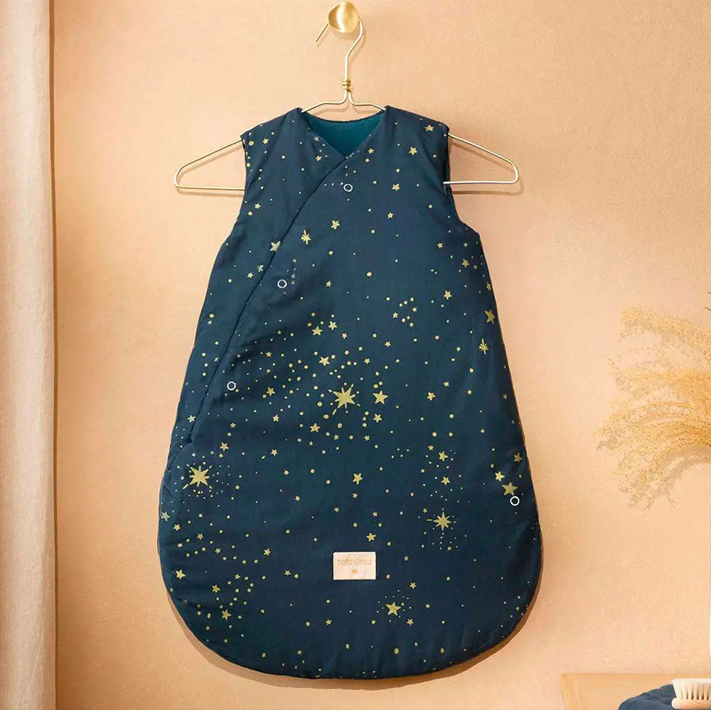 Gigoteuse d'hiver Snowy Nobodinoz Gold Stella/Night blue