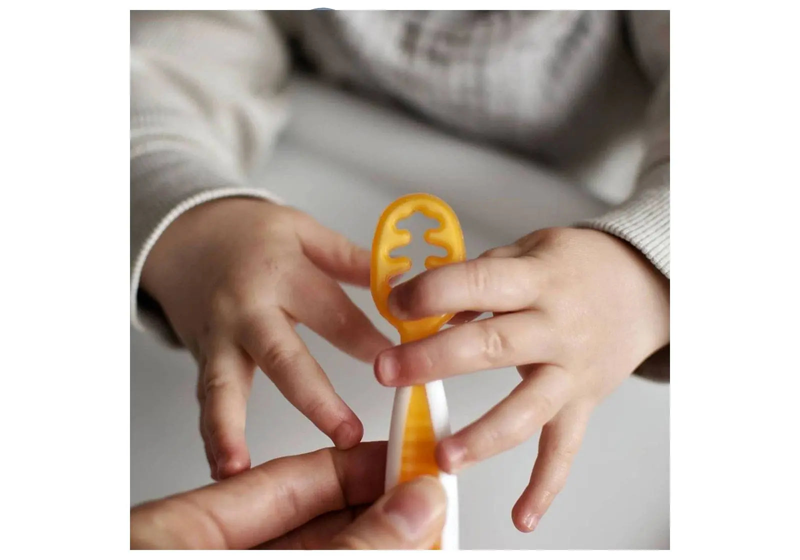 Pré-Cuillères d'apprentissage pour bébé Num Num - Rose et lilas Num Num