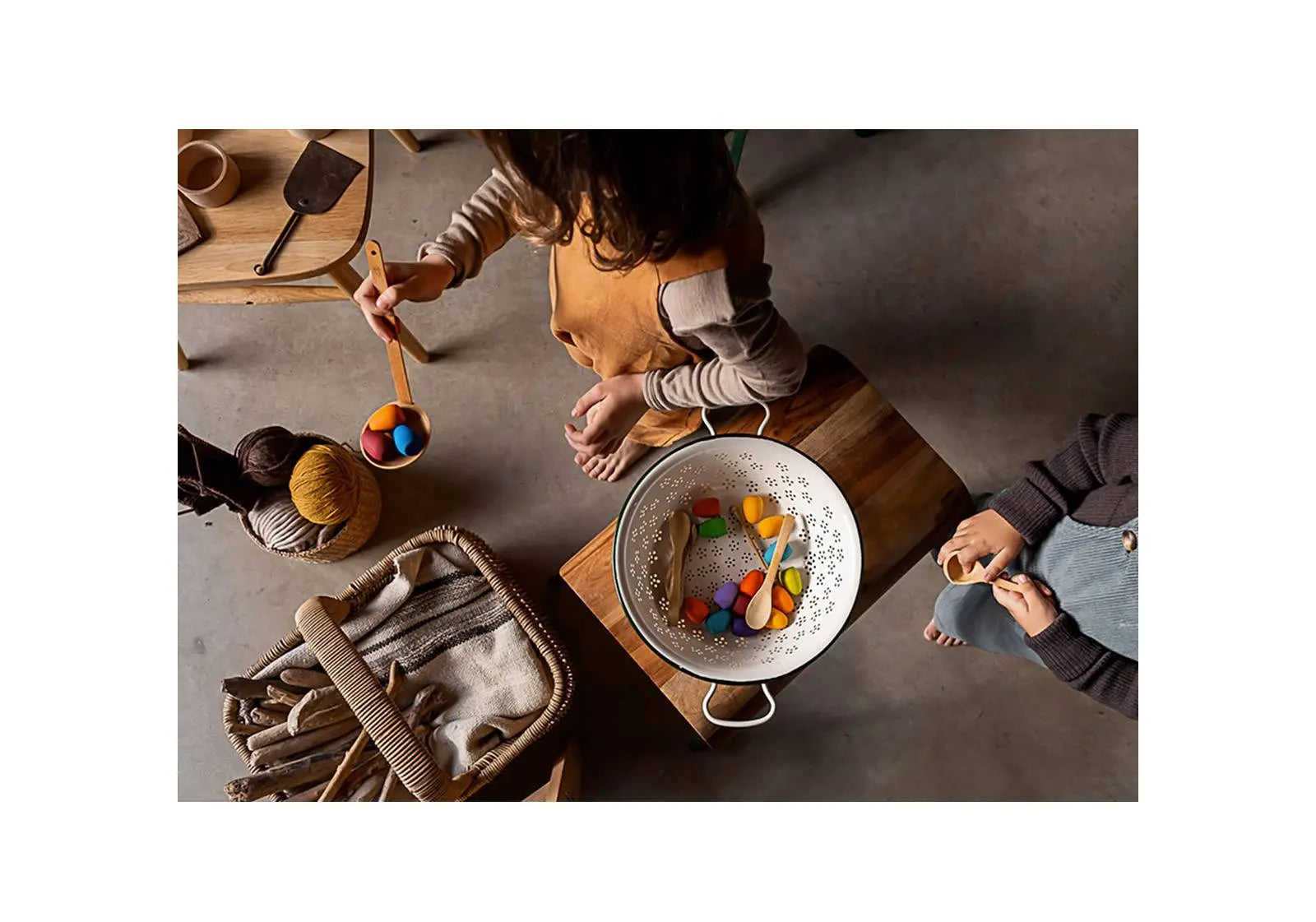 Mandala Œufs arc-en-ciel Grapat Grapat