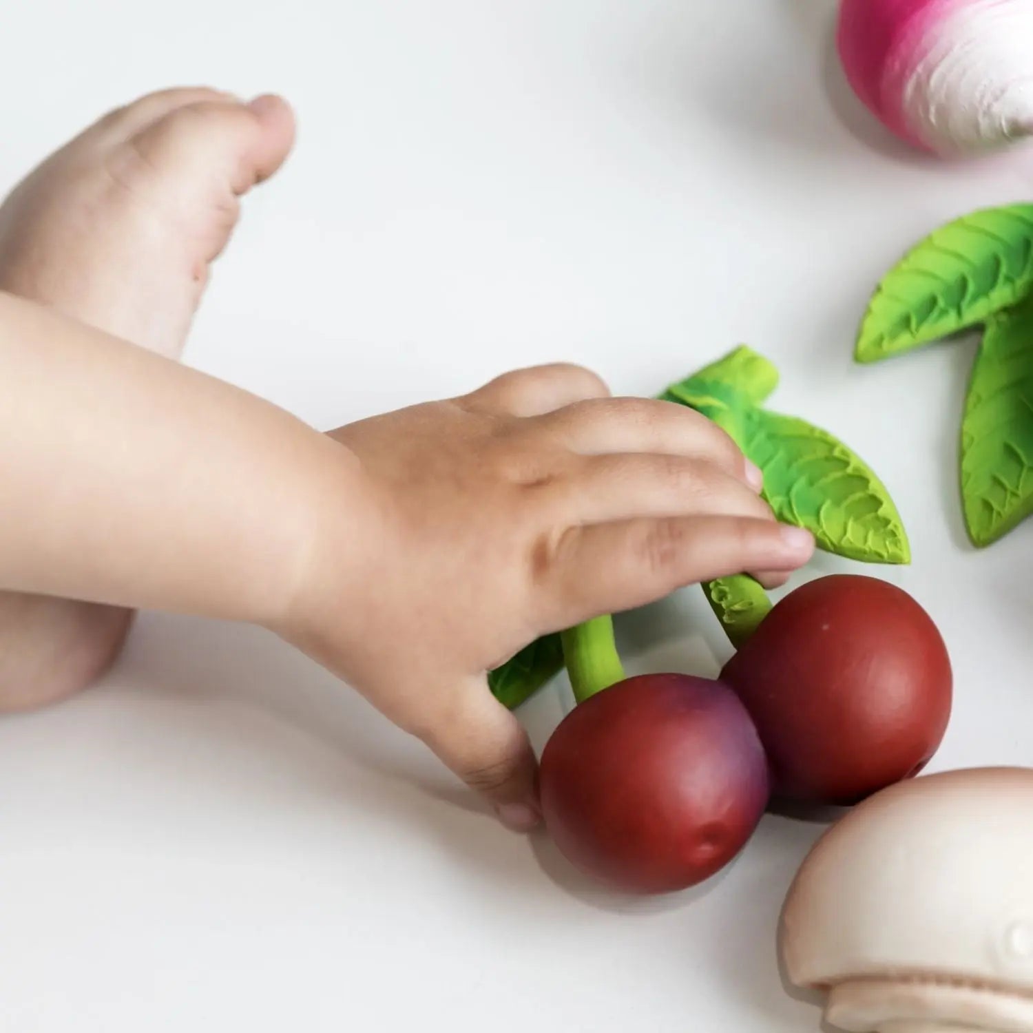 Coffret naissance Fruit Salad Oli&Carol – 3 jouets de dentition 