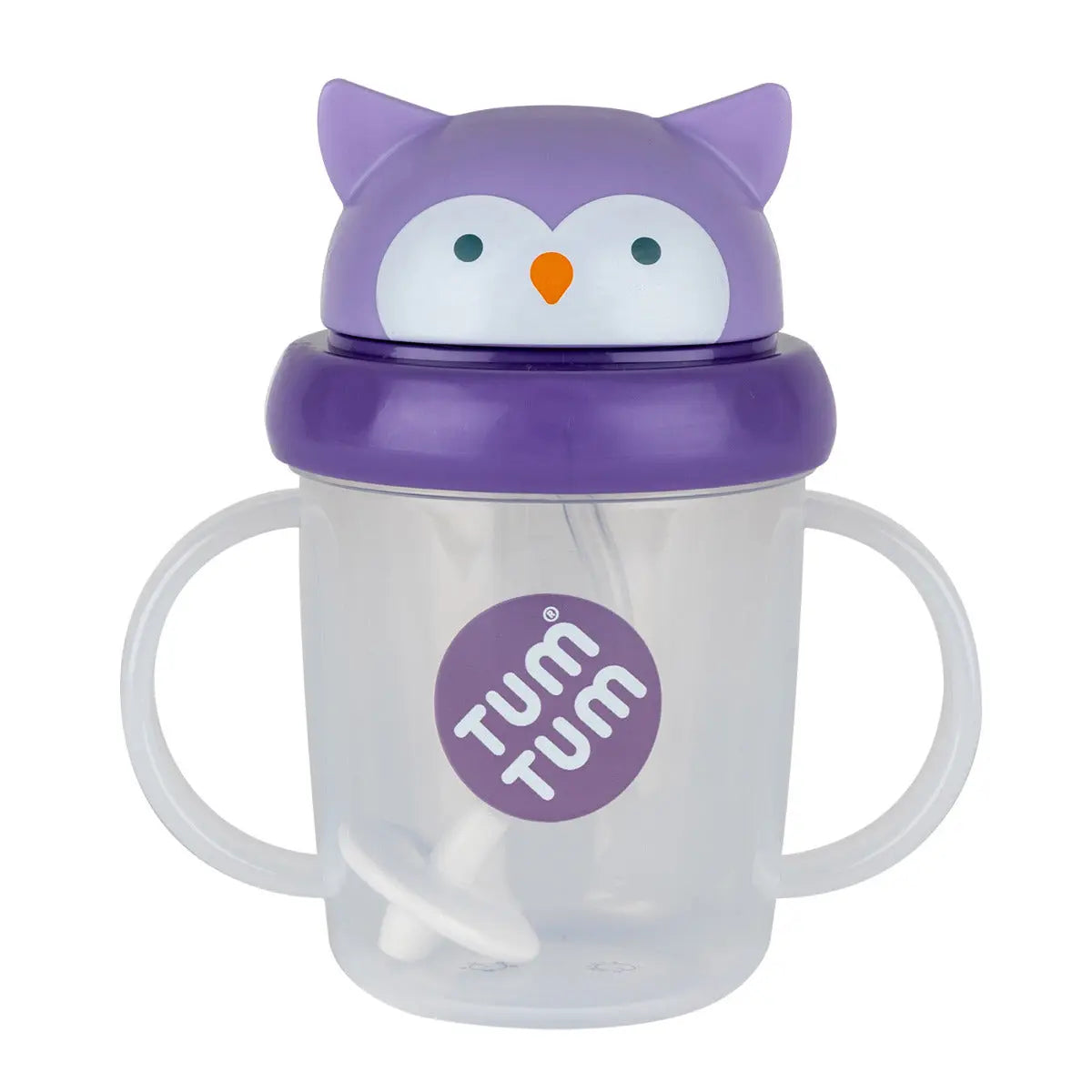 Tasse d’apprentissage avec paille Tum Tum Chouette