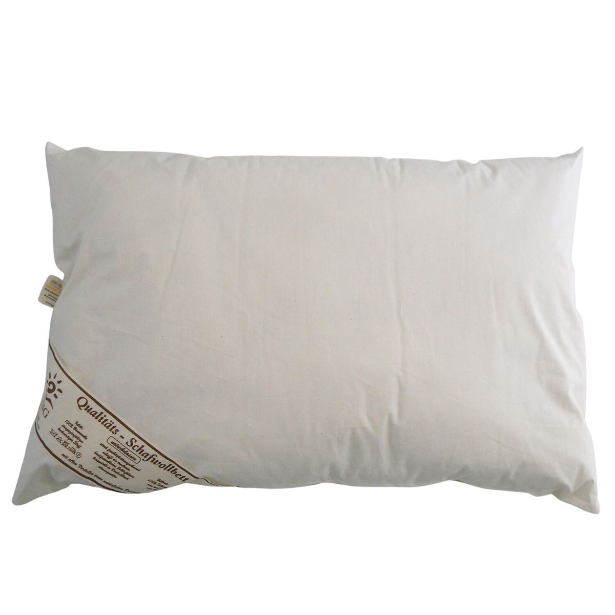 Oreiller en pure laine & coton Saling - 40x60cm