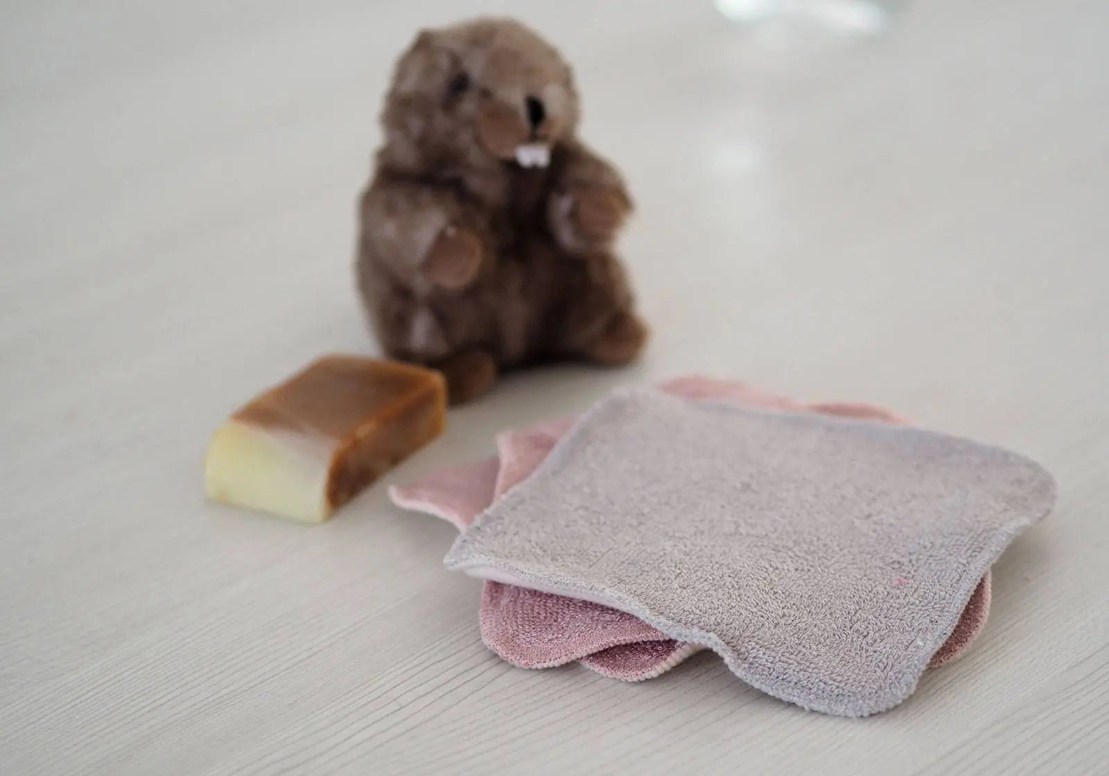 Grande lingette lavable épaisse bambou/coton bio Ozéro Ozero