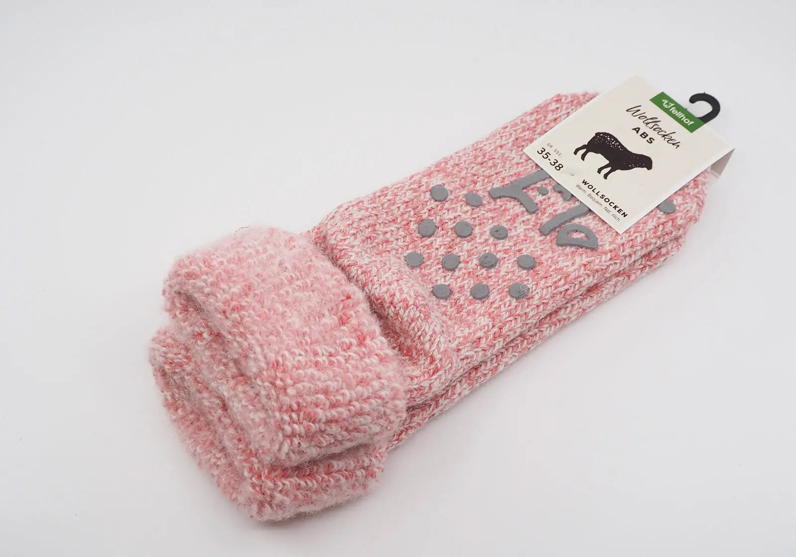 Chaussettes antidérapantes adultes Fellhof - Rose - Lilinappy