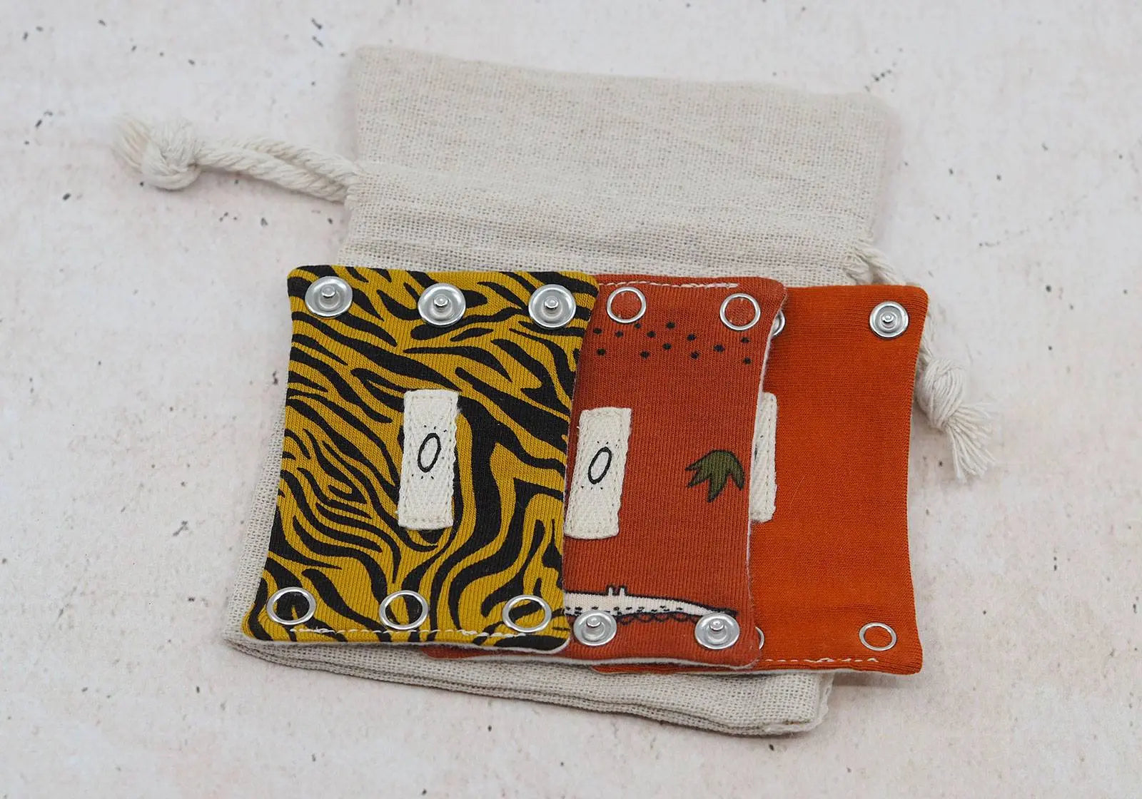 3 rallonges de Body MIX Le Petit Gigoteur - Rouge et orange Le Petit Gigoteur