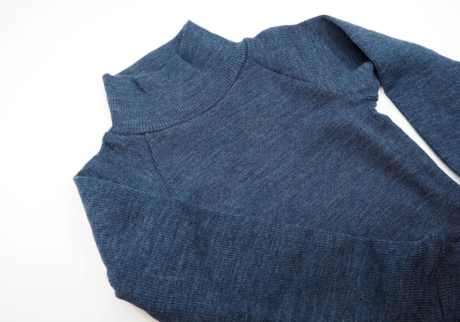 T-Shirt évolutif à col roulé en laine Manymonths 