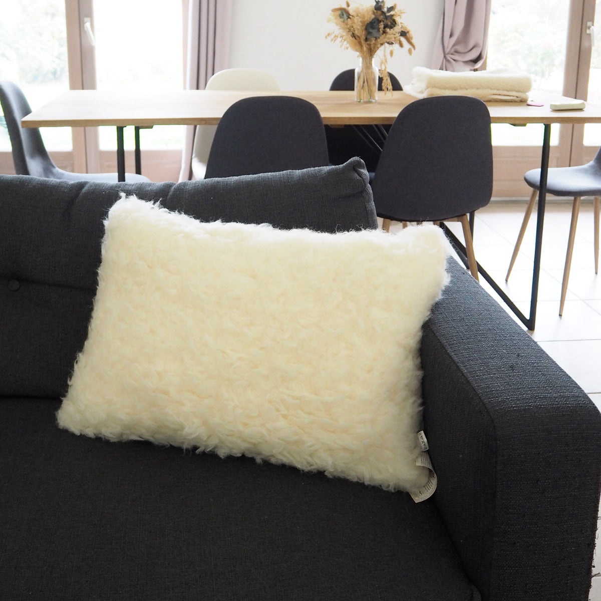 Housse en pure laine & Cachemire Saling - 40x60cm