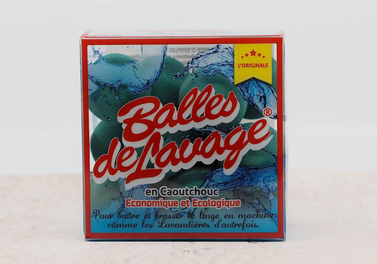 Lot de 6 balles de lavage+ 4 battoirs
