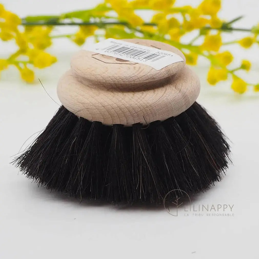 Tête de brosse à vaisselle poils doux Redecker-0,5cm