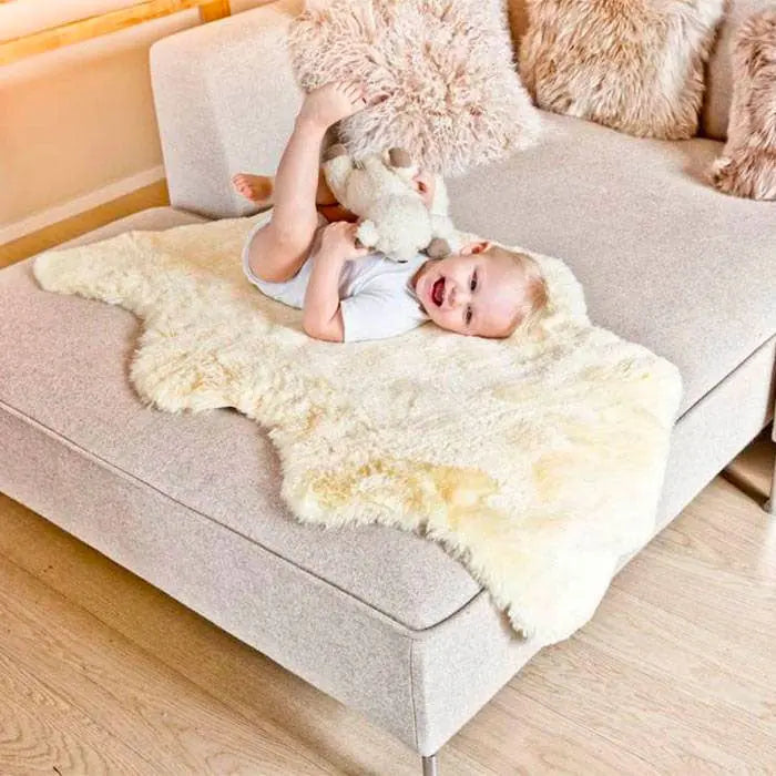 Peau d'agneau pour le lit Fellhof - +110cm - Lilinappy
