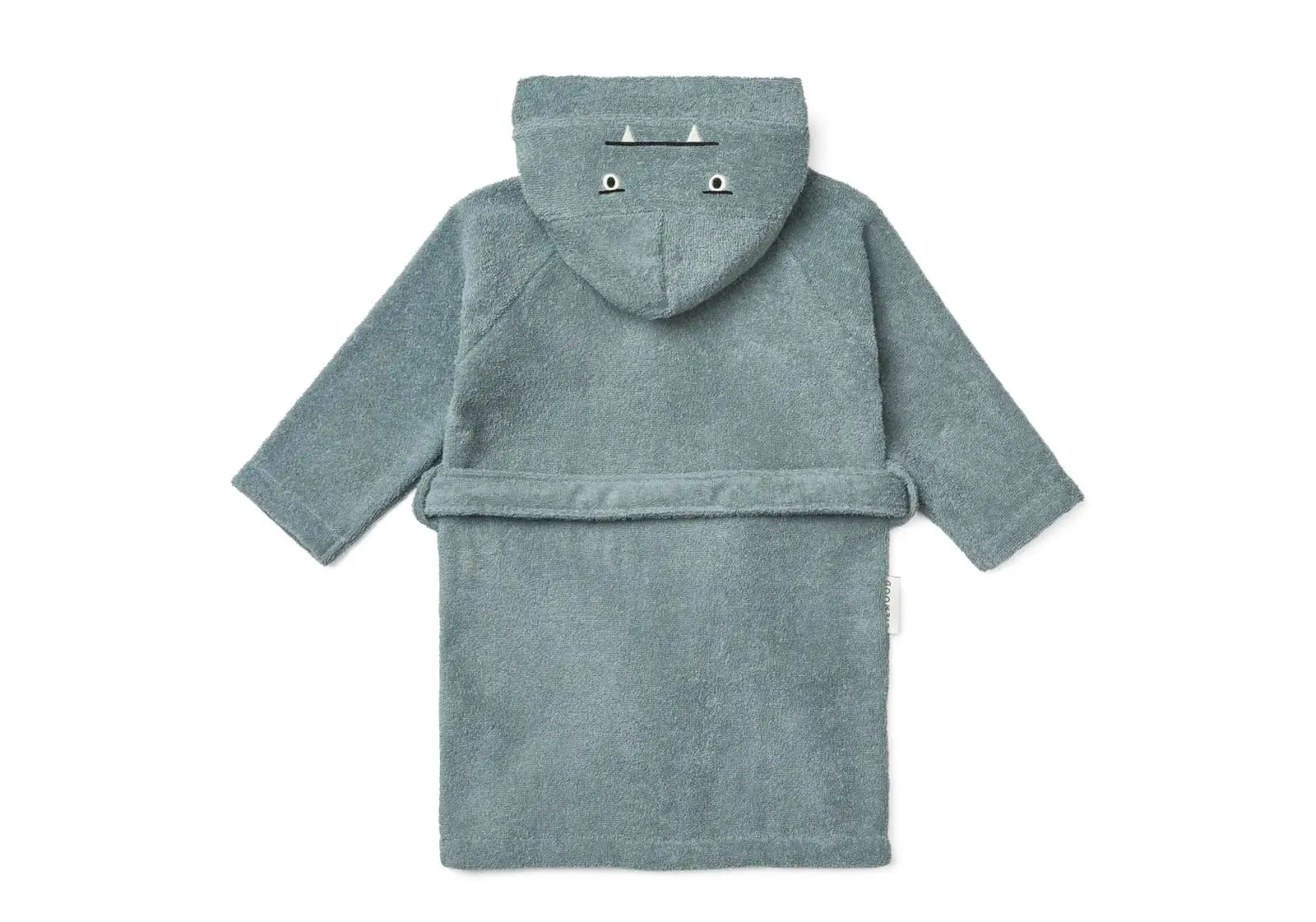 Peignoir en coton bio Lily Liewood - Blue fog - Lilinappy