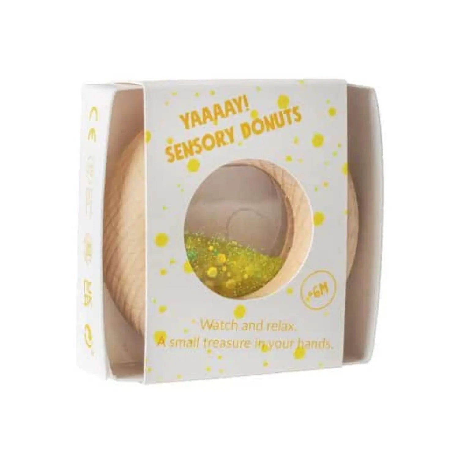 Donut sensoriel Petit Boum - Calm Jaune 
