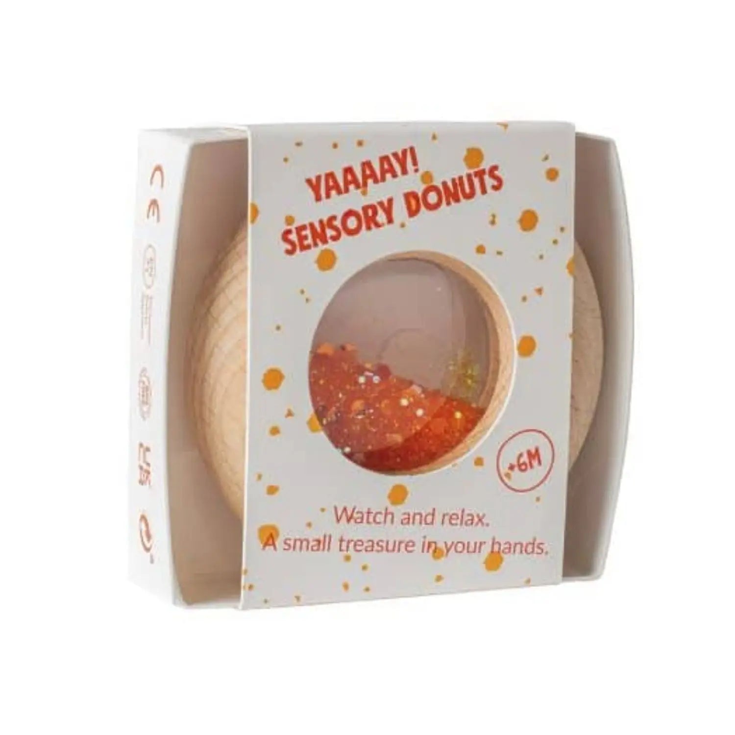 Donut sensoriel Petit Boum - Calm Orange 