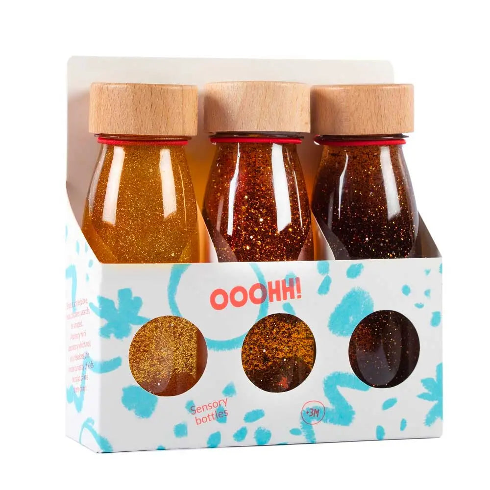 Lot de 3 bouteilles sensorielles Petit Boum - Ground