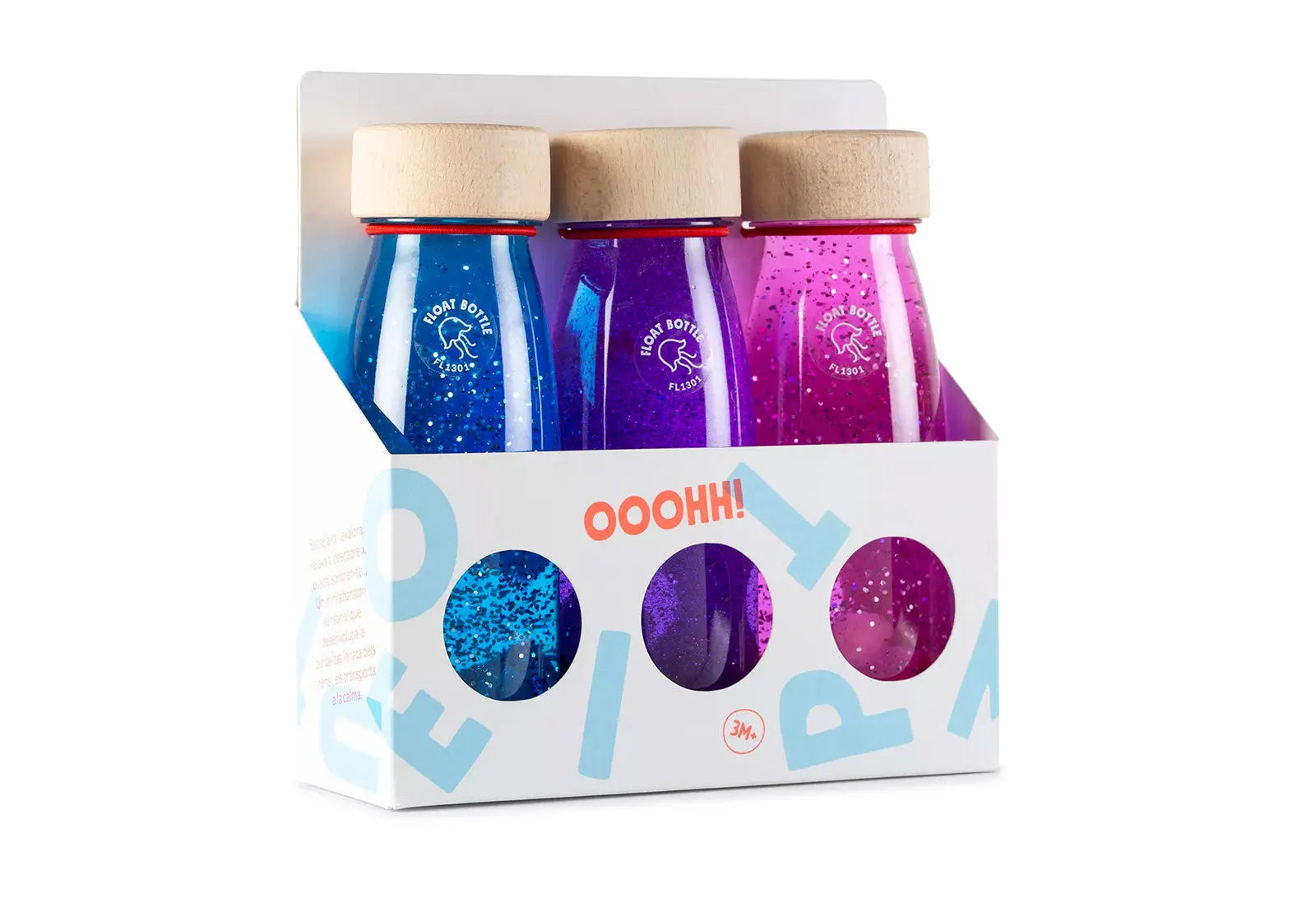 Lot de 3 bouteilles sensorielles Petit Boum - Magic Petit Boum