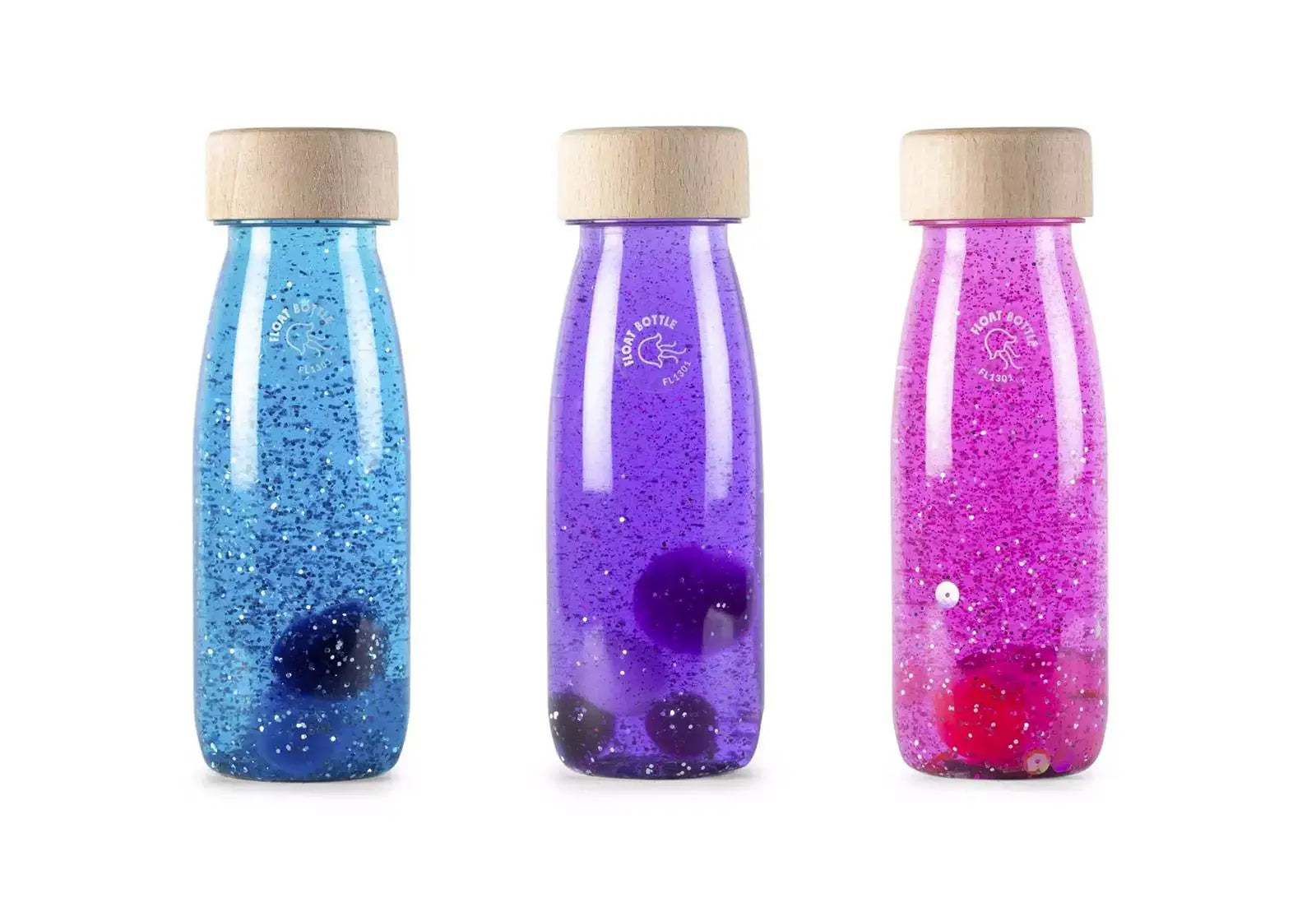 Lot de 3 bouteilles sensorielles Petit Boum - Magic Petit Boum