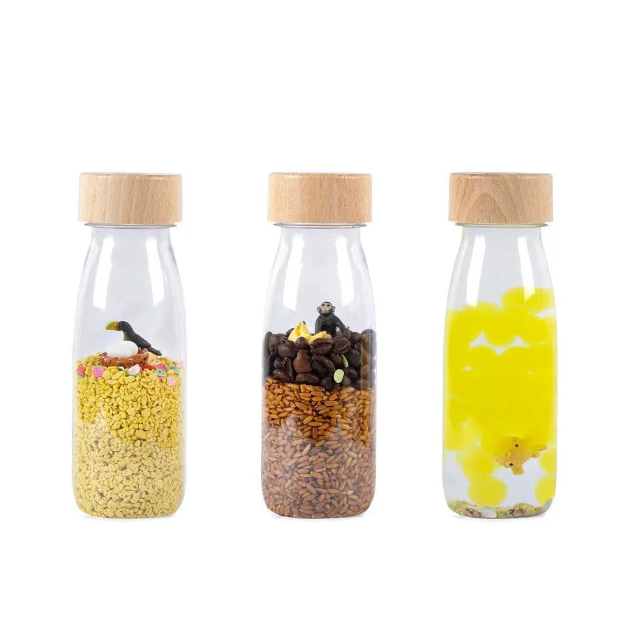 Lot de 3 bouteilles sensorielles Petit Boum - Tropical Petit Boum