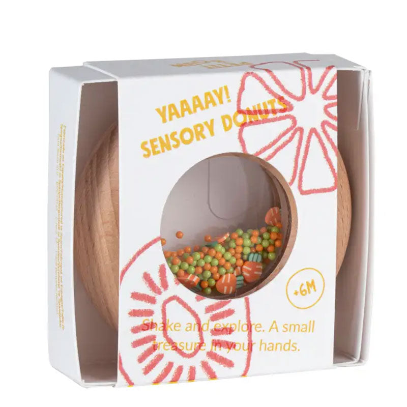 Donut sensoriel Petit Boum - Carottes - Lilinappy