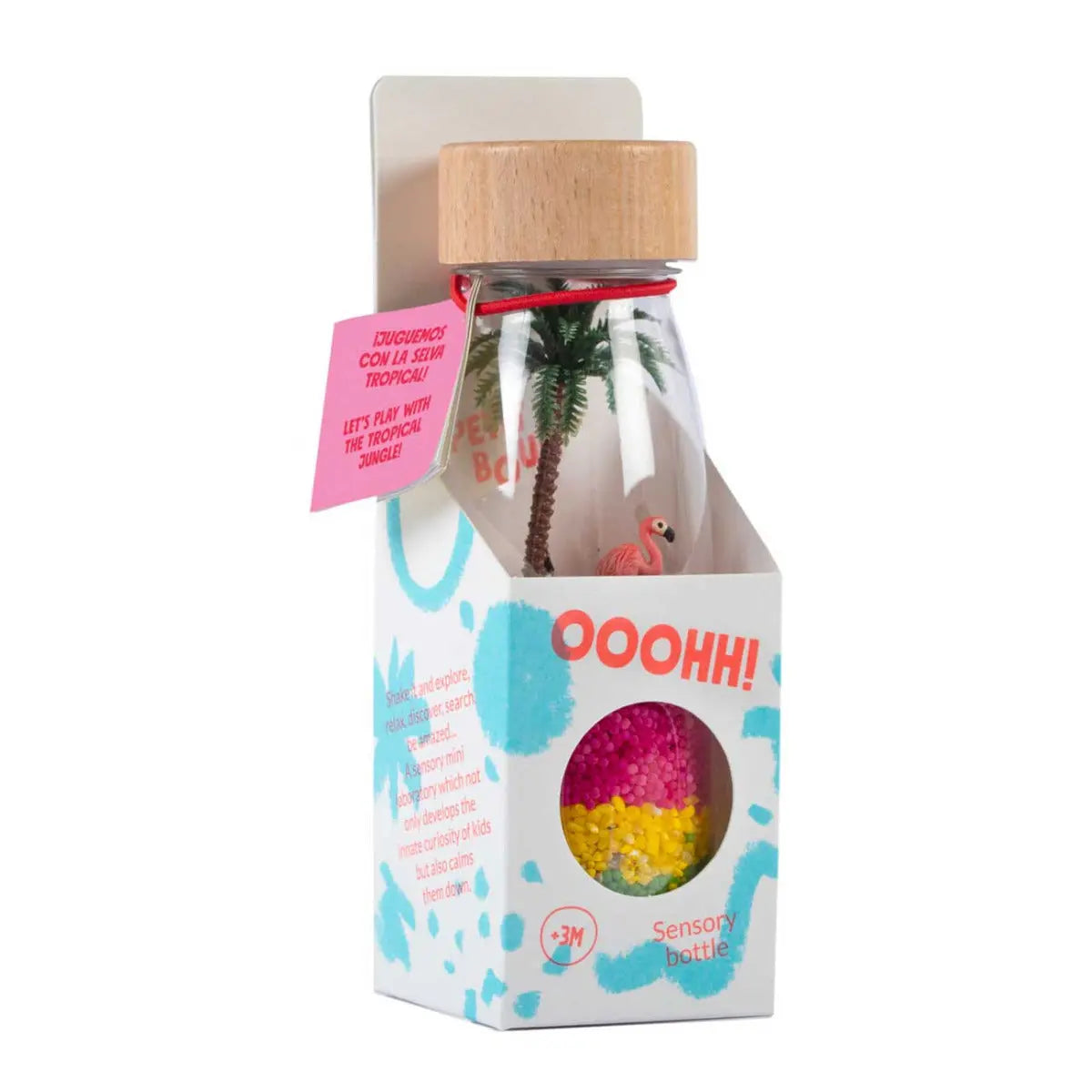 Bouteille sensorielle Petit Boum - Flamingo Petit Boum